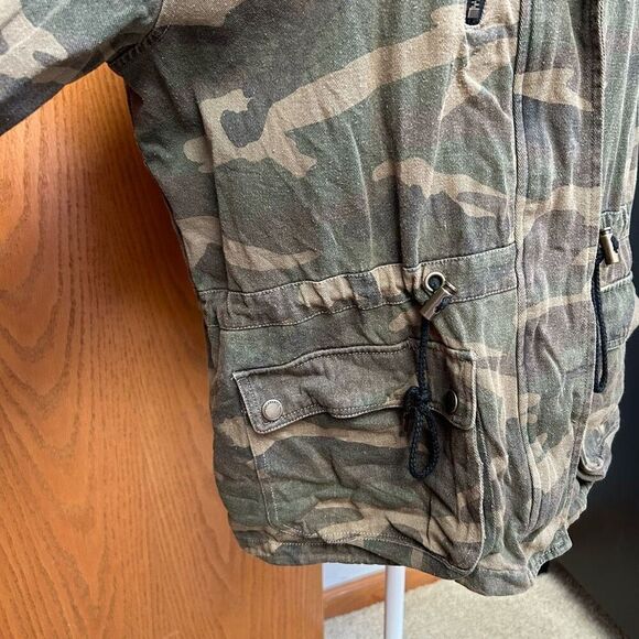 Blank NYC camouflage full zip‎ jacket size M BIN S - Picture 2 of 12